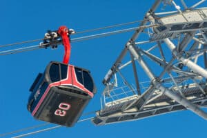 SILVRETTA SEILBAHNEN, Grafik: Gondeln Pardatschgratbahn